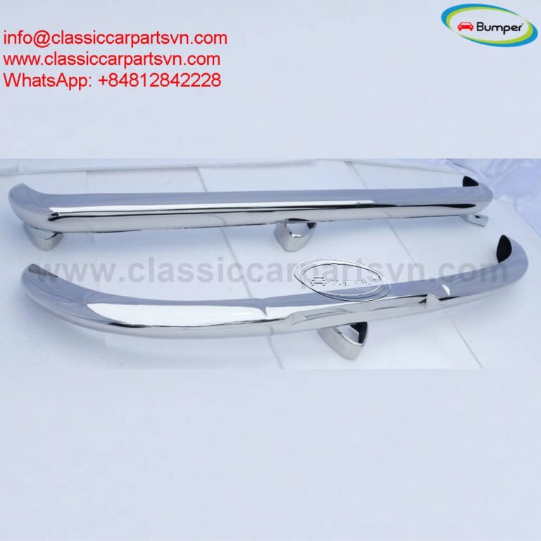 Datsun Roadster Fairlady (1962-1970) bumpers no over riders