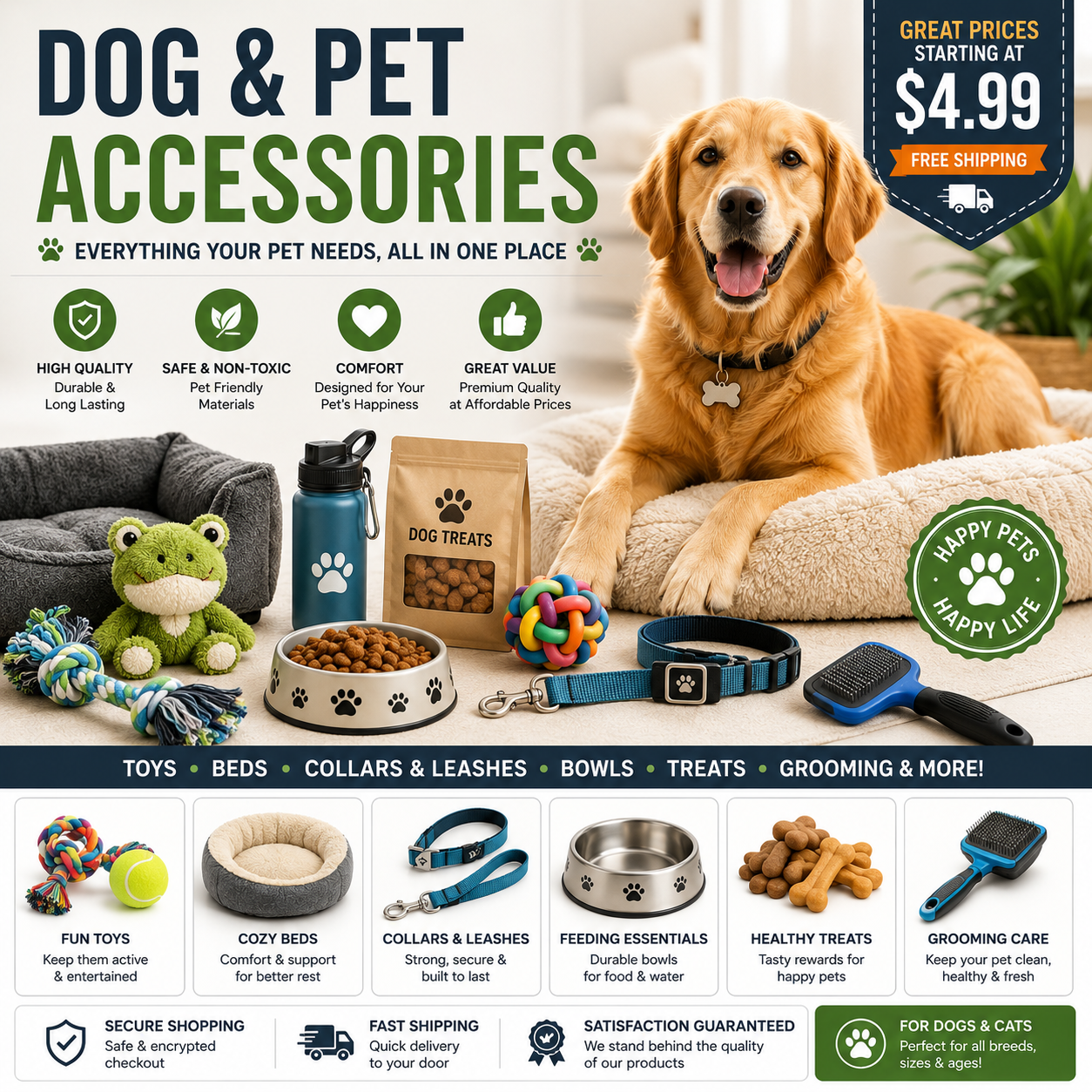 Dog And Pet Accessories