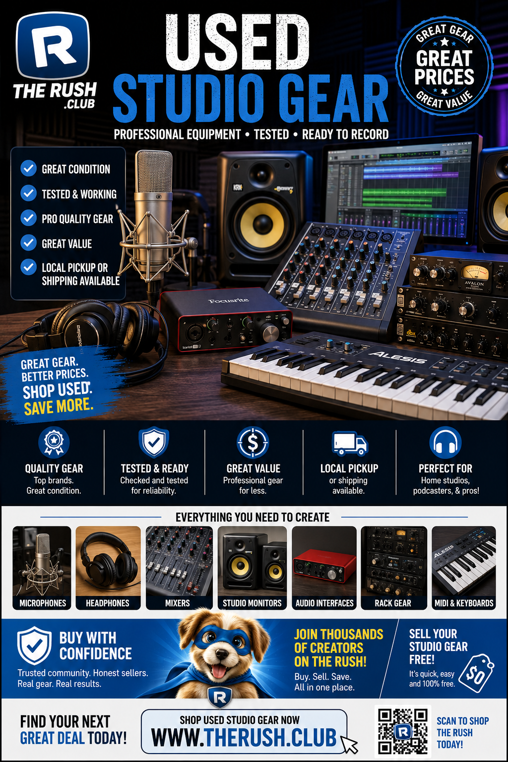 Used Studio Gear